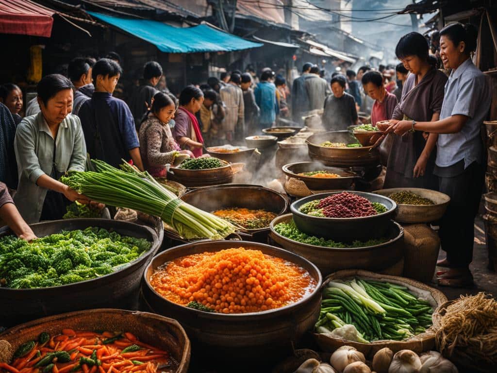 Vegetarismus Asien