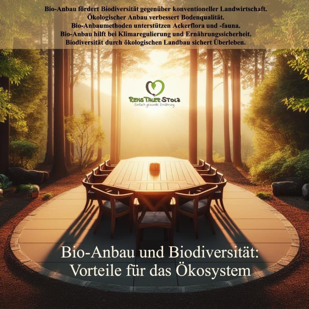 Bio-Anbau und Biodiversität: Vorteile für das Ökosystem