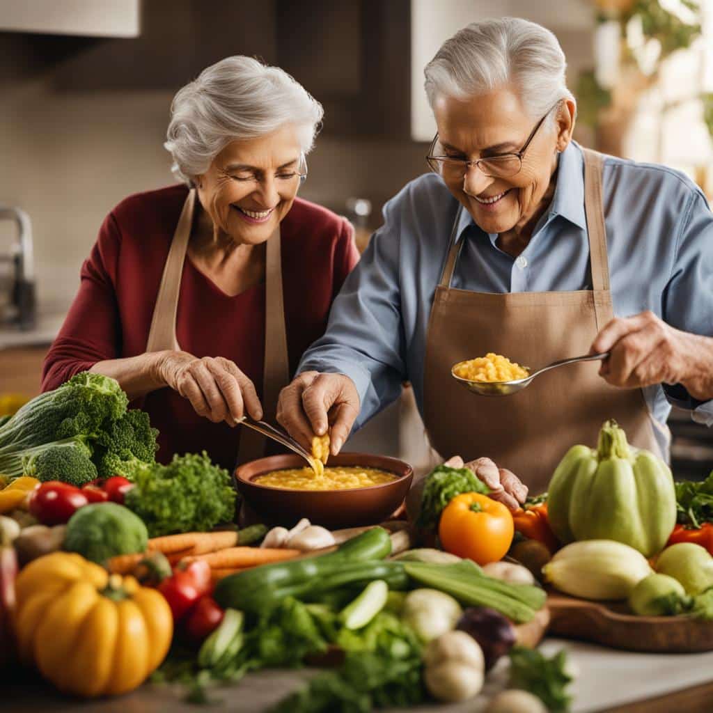 Ernährungsplan für alte Menschen