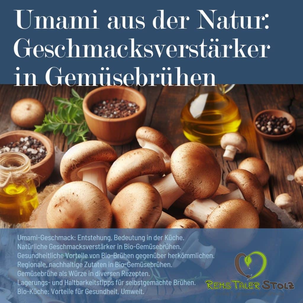 Umami aus der Natur: Geschmacksverstärker in Gemüsebrühen