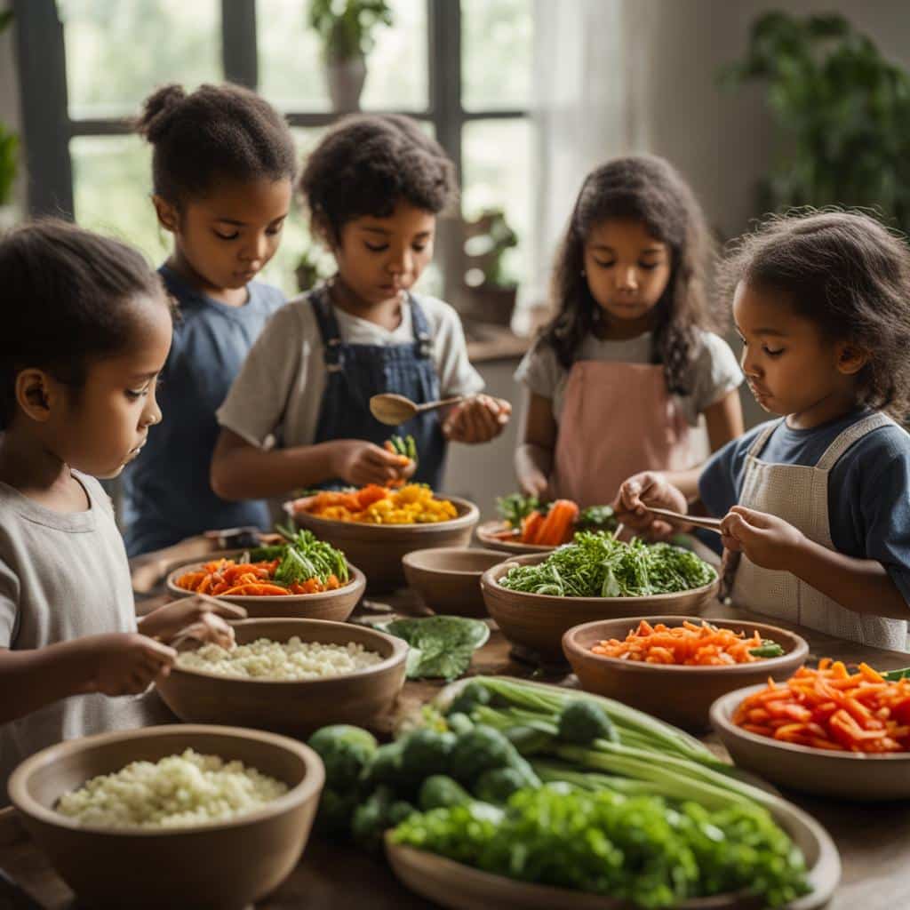 Kindern gesundes Essen näherbringen