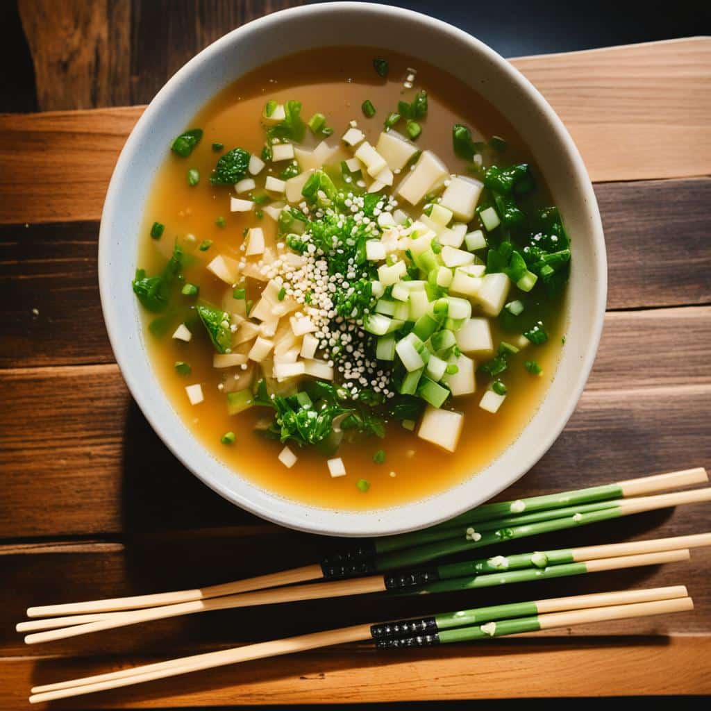 Miso in der Gemüsebrühe: Einblick in die japanische Tradition