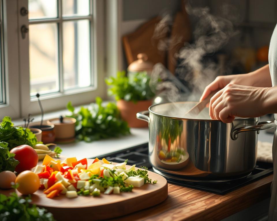 Achtsamkeit beim Kochen