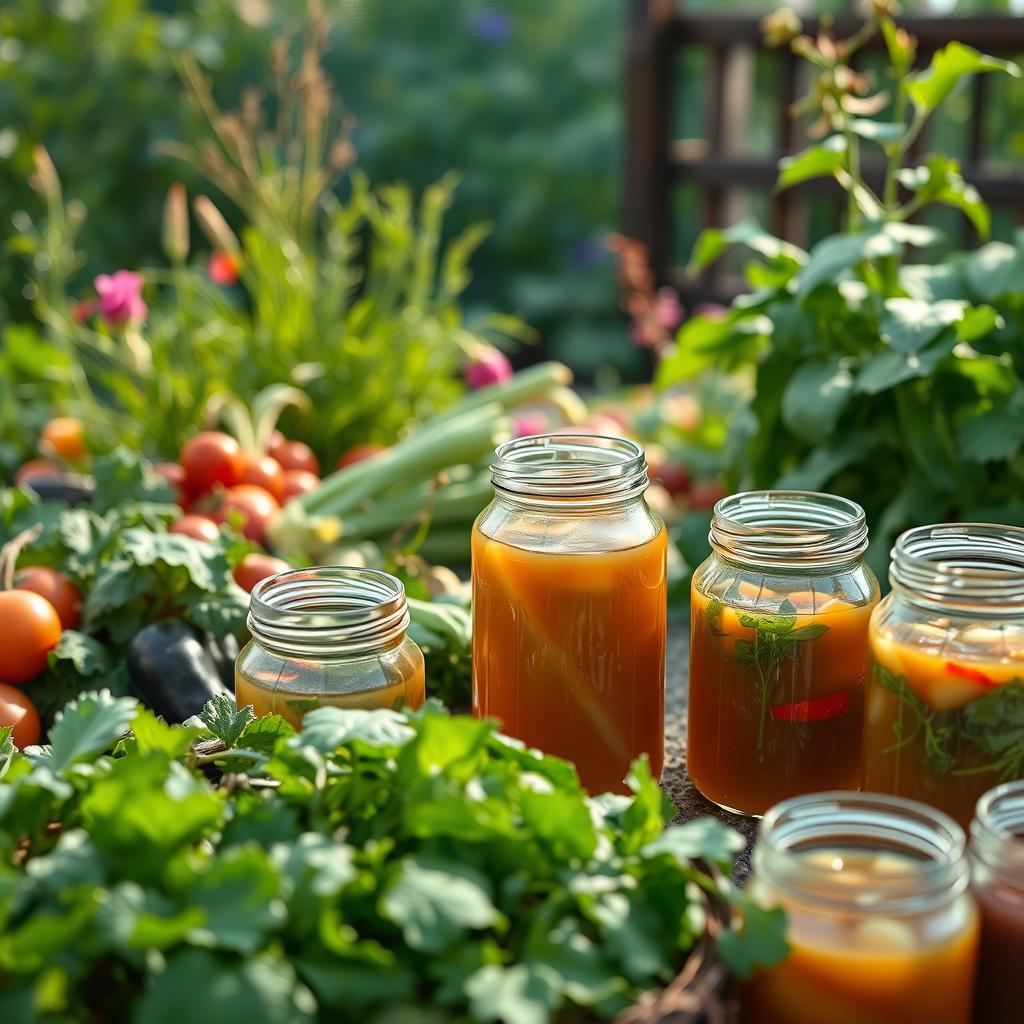 Nachhaltige Produktion in der Brühe-Herstellung