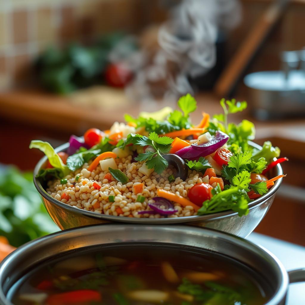 Warum Gemüsebrühe die perfekte Grundlage für kreative Bowls ist