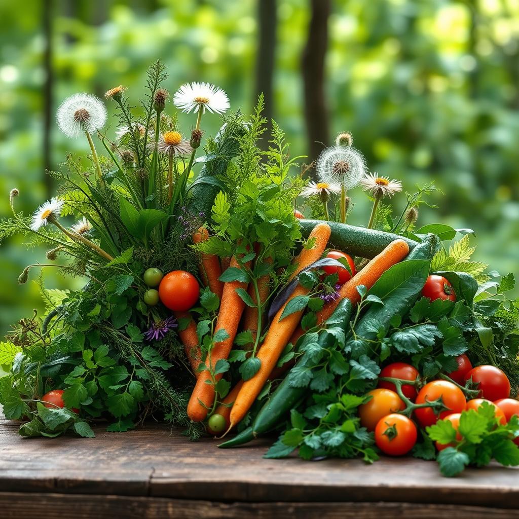 Wild und Gesund: Wildkräuter als Superfood in Gemüsebrühen