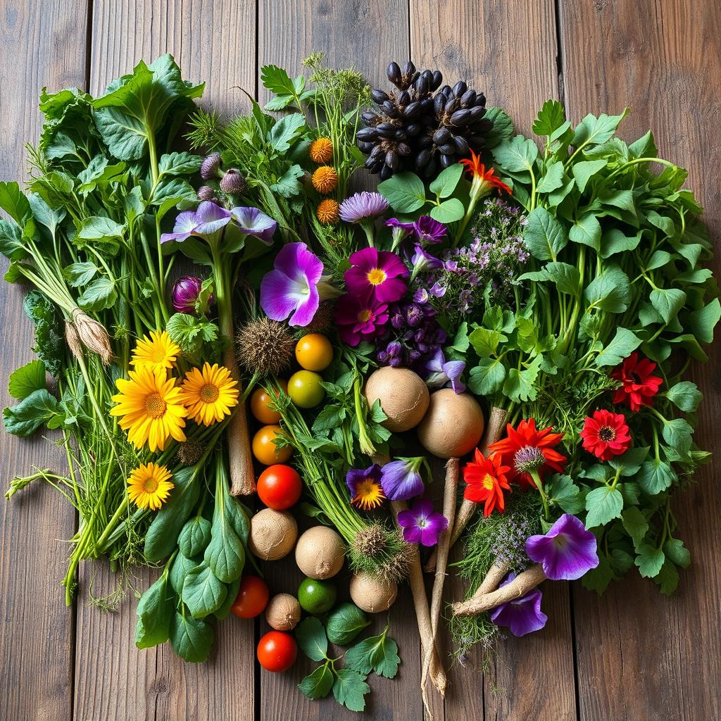 frische Zutaten für gesunde Ernährung